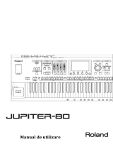 Roland JUPITER-80 Manual de utilizare