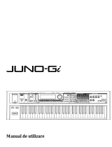Roland JUNO-Gi Manual de utilizare