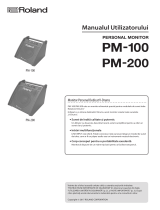Roland PM-200 Manual de utilizare