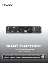 Roland Quad-Capture Manual de utilizare