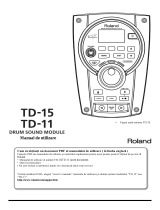 Roland TD-15 Manual de utilizare