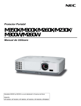 NEC M300W Manualul proprietarului