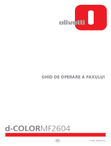Olivetti d-Color MF2603 and d-Color MF2604 Manualul proprietarului