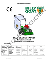 Billy Goat KV601FB Manual de utilizare