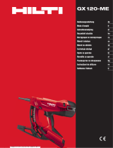 Hilti GX 120-ME Instrucțiuni de utilizare