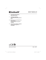 Einhell Expert Plus GE-CT 36/30 Li E-Solo Manual de utilizare