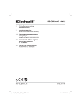 EINHELL GE-CM 36/47 HW Li (2x4,0Ah) Manual de utilizare