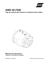 ESAB EWH 50 FSW Manual de utilizare