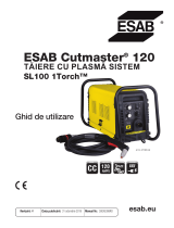 ESAB ESAB Cutmaster 120 Plasma Cutting System Manual de utilizare