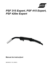 ESAB PSF 315 Expert, PSF 415 Expert, PSF 420w Expert Manual de utilizare