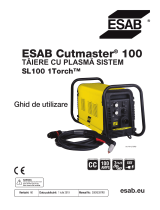 ESAB ESAB Cutmaster 100 PLASMA CUTTING SYSTEM Manual de utilizare