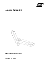ESAB Laser lamp kit Manual de utilizare