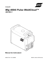 ESAB Mig 4004i Pulse WeldCloud™ Manual de utilizare