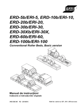 ESAB ERD-30b/ERI-30 Manual de utilizare