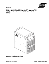 ESAB Mig U5000i WeldCloud™ Manual de utilizare