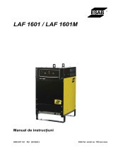 ESAB LAF 1601 / LAF 1601M Manual de utilizare