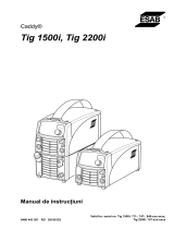 ESAB Tig 1500i, Tig 2200i Manual de utilizare