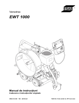 ESAB EWT 1000 Manual de utilizare