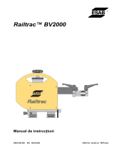 ESAB Railtrac™ BV2000 Manual de utilizare