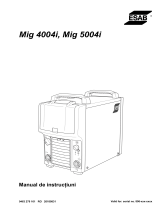 ESAB Mig 4004i, Mig 5004i Manual de utilizare
