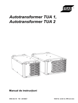 ESAB Autotransformer TUA 2 Manual de utilizare