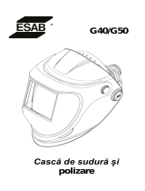 ESAB G40 / G50 Manual de utilizare