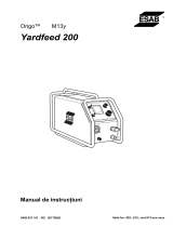 ESAB YardFeed 200 Manual de utilizare