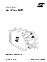 ESAB YardFeed 2000 Manual de utilizare