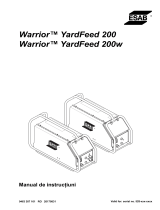 ESAB Warrior™ YardFeed 200, Warrior™ YardFeed 200w Manual de utilizare