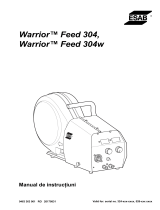 ESAB Warrior™ Feed 304w Manual de utilizare