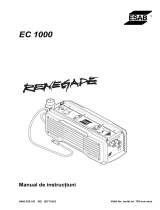 ESAB EC 1000 Manual de utilizare