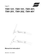 ESAB TXH 121 Manual de utilizare