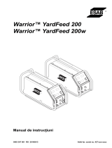 ESAB Warrior™ YardFeed 200w Manual de utilizare