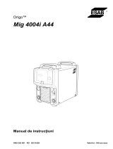 ESAB Mig 4004i A44 Manual de utilizare