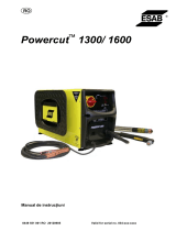 ESAB PowerCut 1300/1600 Manual de utilizare