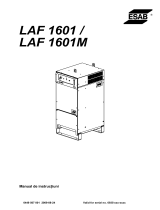 ESAB LAF 1601 / LAF 1601M Manual de utilizare