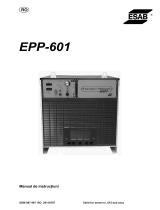 ESAB EPP-601 Manual de utilizare