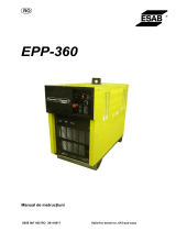 ESAB EPP-360 Manual de utilizare