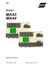 ESAB MA43, MA44 Aristo® Manual de utilizare