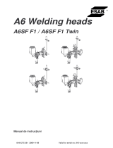 ESAB A6 Welding heads Manual de utilizare