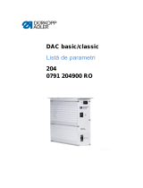 DURKOPP ADLER 204-370 Parameter Sheet