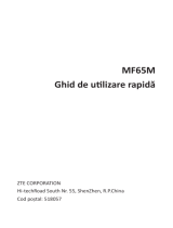 ZTE MF65M Manual de utilizare