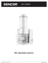 Sencor SSV 230WH  Manual de utilizare