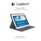 Logitech Folio Protective Case for Samsung Galaxy Tab 3 10.1 Ghid de inițiere rapidă