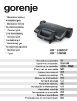 Gorenje KR1800SM Manual de utilizare