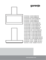 Gorenje E100DI1S40BF2EASCB Manual de utilizare