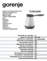 Gorenje TCM330W Manualul proprietarului