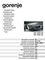 Gorenje KR1800DS Manual de utilizare