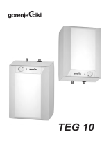 Gorenje TEG10U Manualul proprietarului