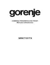 Gorenje NRK7191TX Manualul proprietarului
